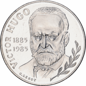 10 francs 1985 pessac victor hugo argent #1815