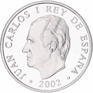 10 euro 2002 M madrid juan carlos I JO d’hiver argent #1821