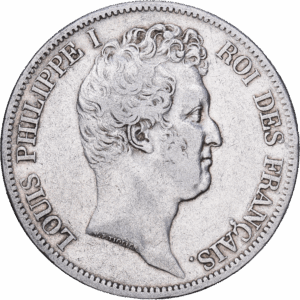 5 francs 1831 BB louis philippe I argent #1833