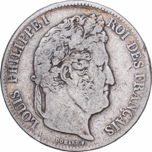 5 francs 1839 D louis philippe I argent #1848