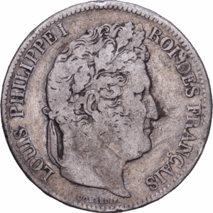 5 francs 1832 Q louis philippe I argent #1849