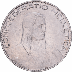 5 francs 1922 B berger argent #1891