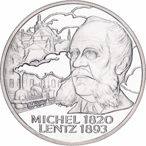 20 euro 1997 bruxelles michel lentz argent #1911