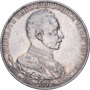 3 mark 1913 A wilhelm II argent #1926