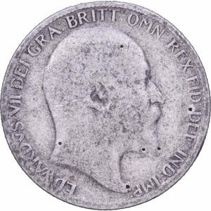 6 pence 1902 londres édouard VII argent #1940
