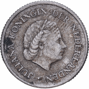 1/4 gulden 1965 utrecht juliana argent #1974