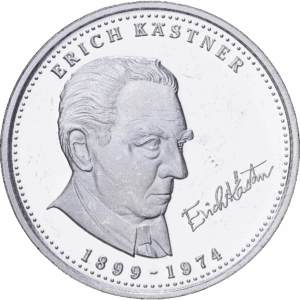 Médaille commémorative erich kästner argent #2000