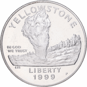 one dollar 1999 philadelphie yellowstone argent #2006