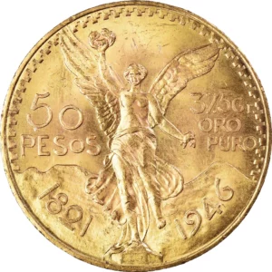 50 pesos 1946 Mo centenario or #0303