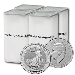 1 oz britannia 2027 x100 argent 30e anniversaire